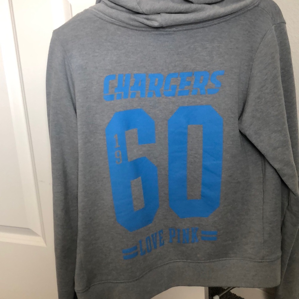 NFL. Chargers. Zip up hoodie